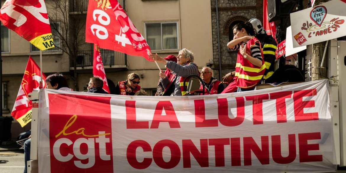 CGT Union Départementale de la Drôme 26 Grève générale jusqu au