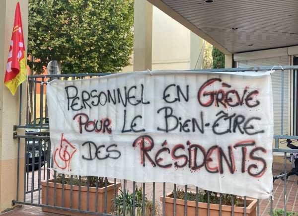 Grève à l'EHPAD la Manoudière - GHPP Montélimar