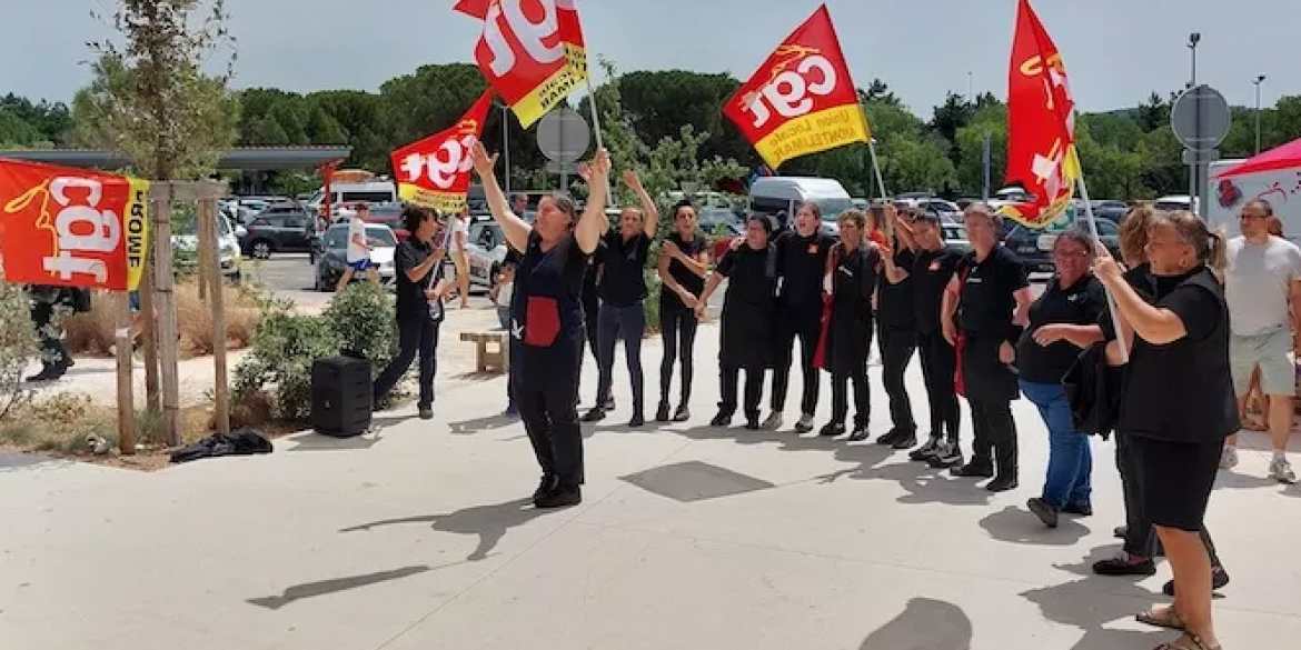 AUTOGRILL Montélimar : Naissance d'une lutte… naissance d'un syndicat CGT !