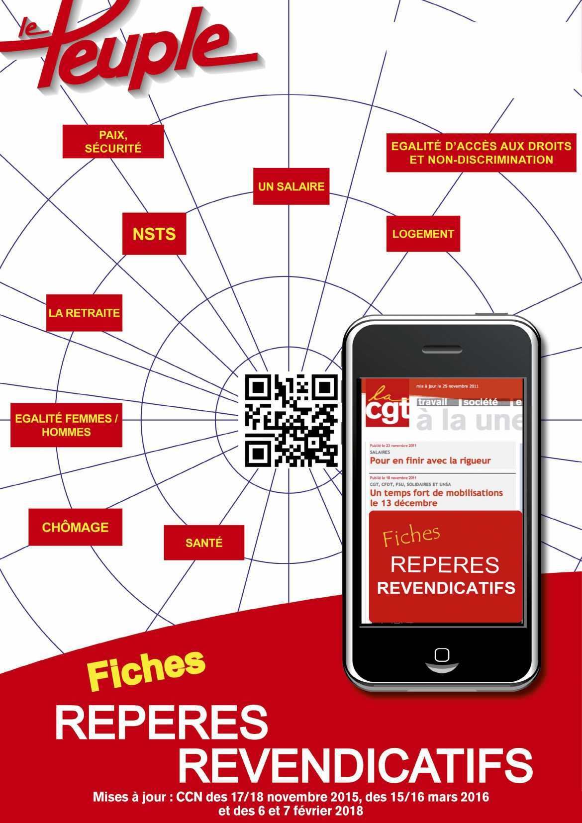 Repères revendicatifs de la CGT