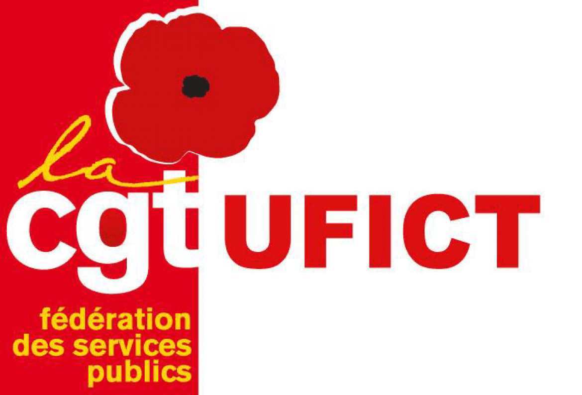 Logo UFICT - Fédération des services Publics