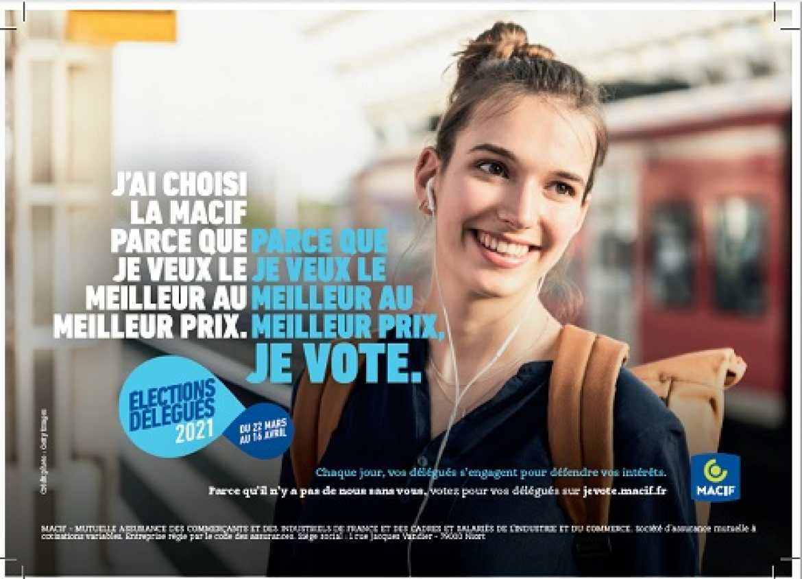 MACIF - Election Délégués -  du 22 mars au 16 avril 2021