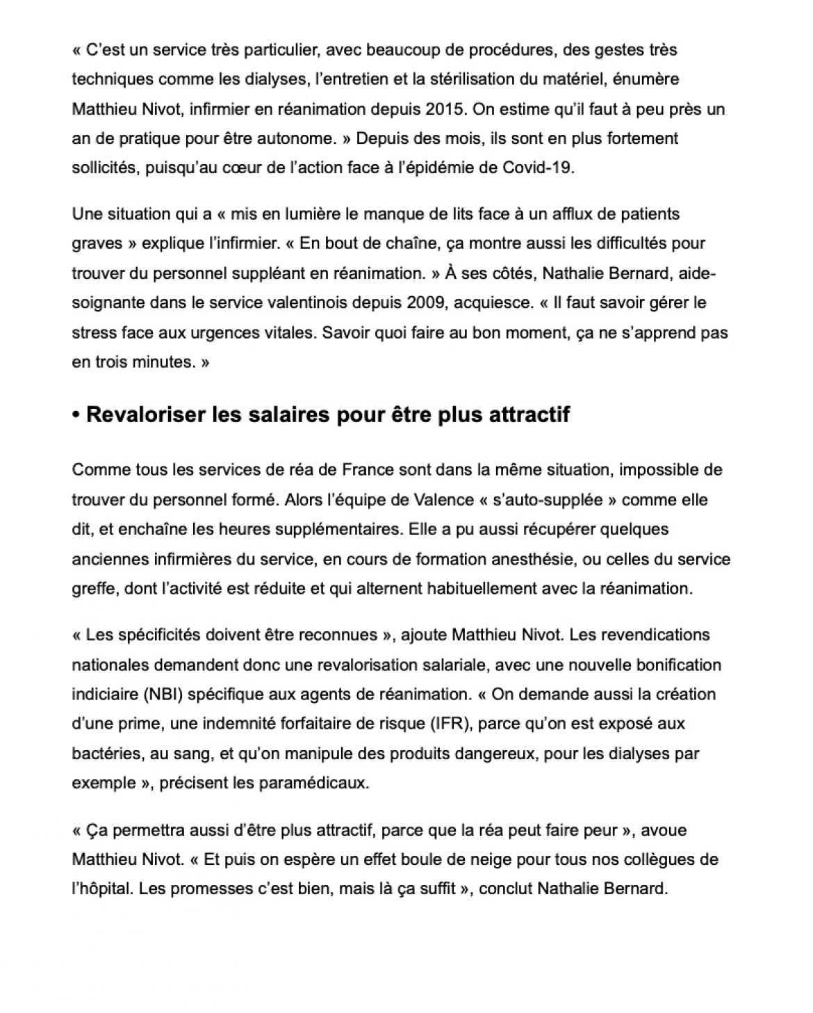 Article du Dauphiné Libéré  par Alexis HENNEBELLE le 10/05/21