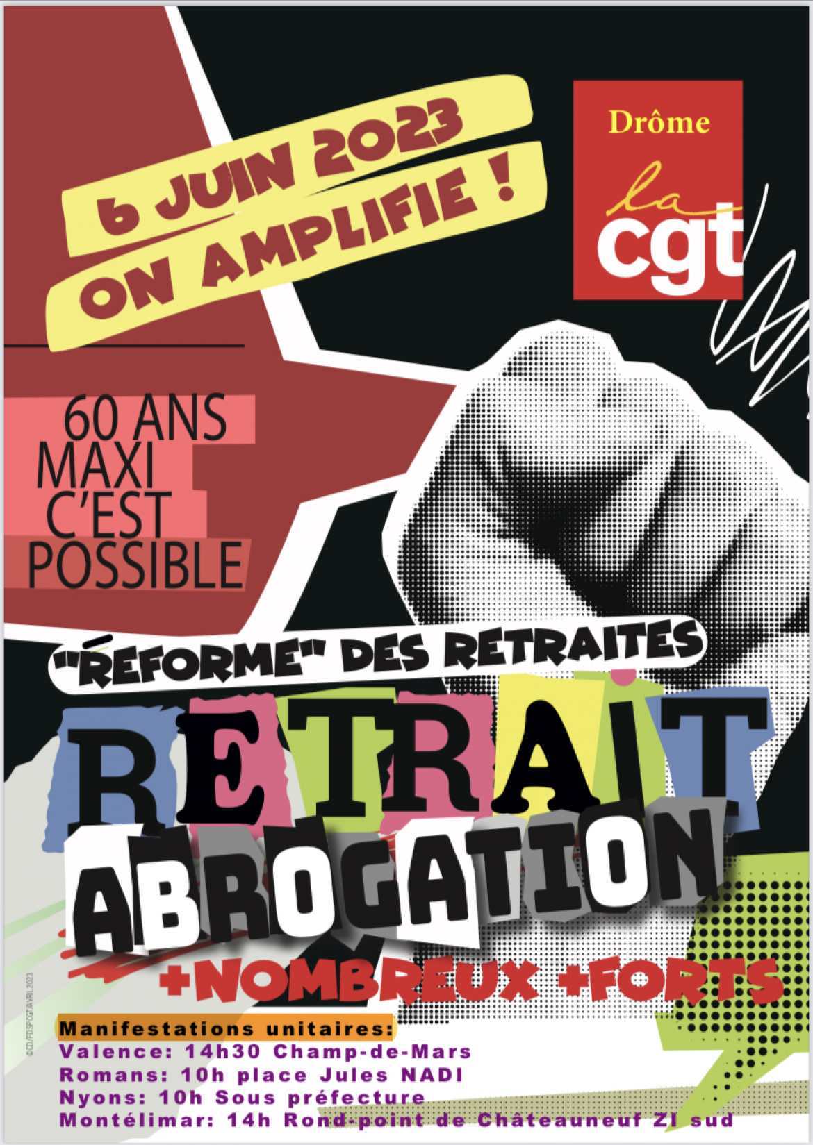 Manif retraites 
