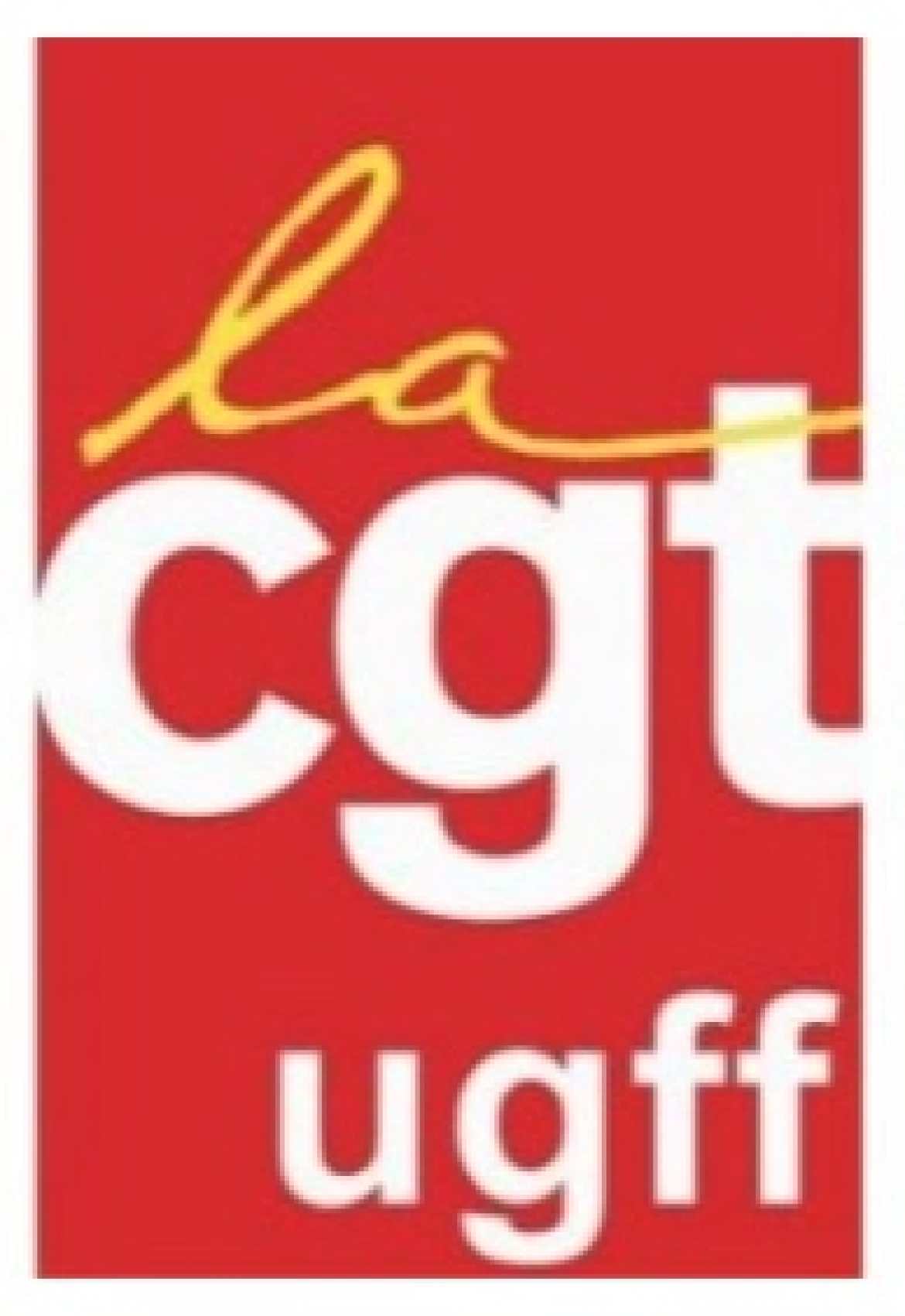 Logo Union Générale des Fédérations de Fonctionnaires CGT - UGFF