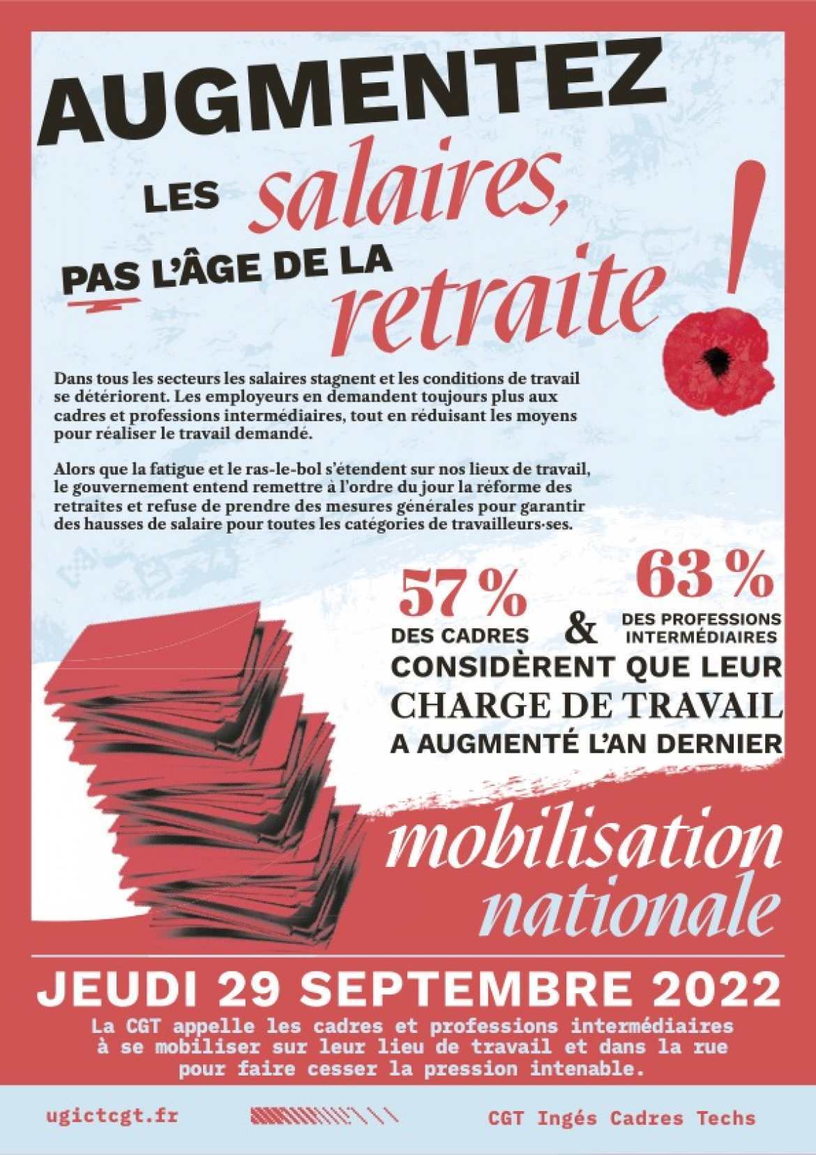 Tract UGICT-CGT - 29 septembre 2022