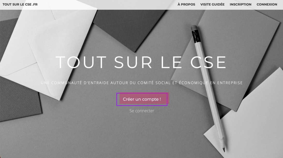 Tout sur le CSE - cliquez sur le lien pour y accéder