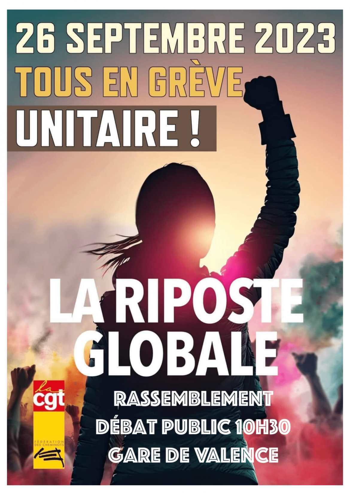 Cheminots : appel à la grève unitaire le 26 septembre